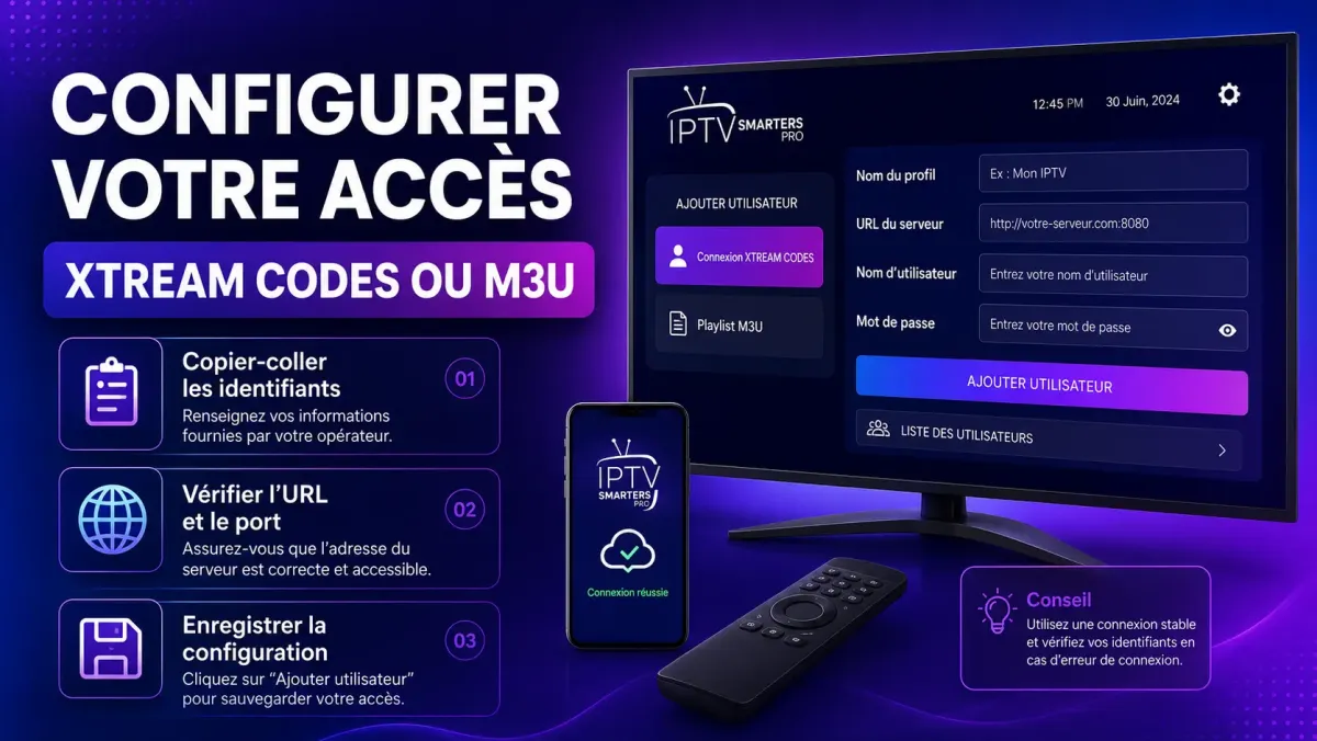 Comment configurer IPTV Smarters Pro après l’installation ?