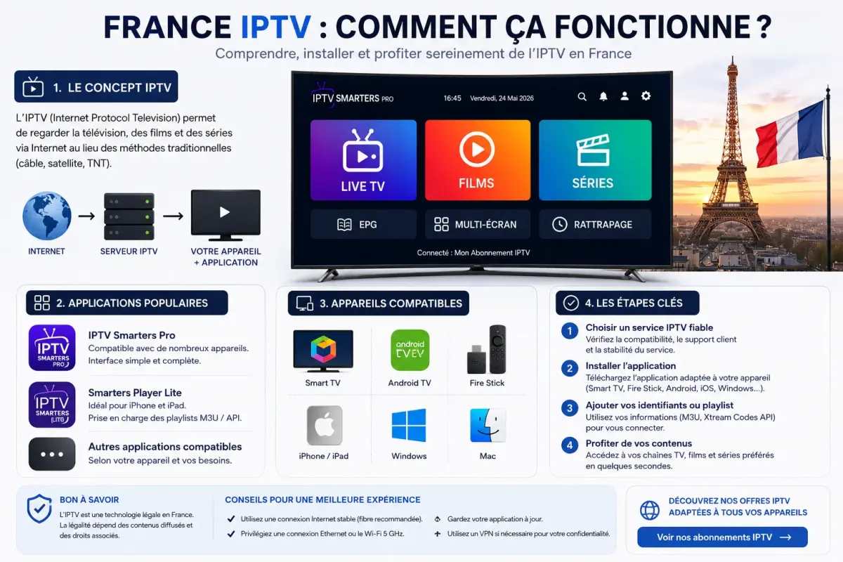 france iptv : comment ca fonctionne ?